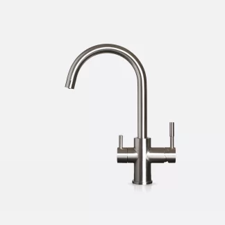 Clarity Brushed Nickel All-in-One Mixer Tap