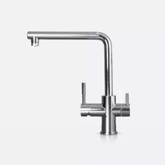 Modern Chrome All-in-One Mixer Tap